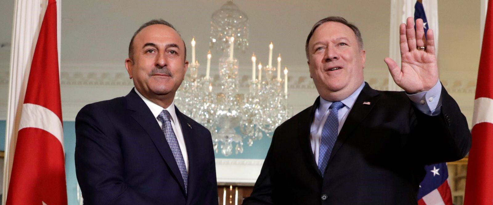 SON DAKİKA: Dışişleri Bakanı Çavuşoğlu ABD’li mevkidaşı Pompeo ile görüştü