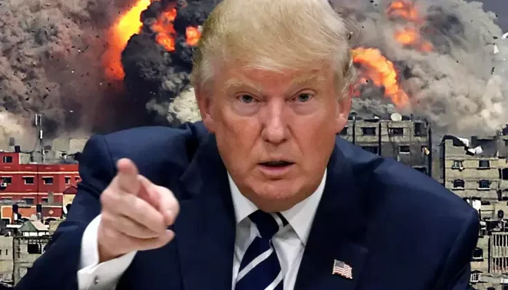 Trump, Gazze’nin tamamen işgali konusunda topu İsrail’e attı