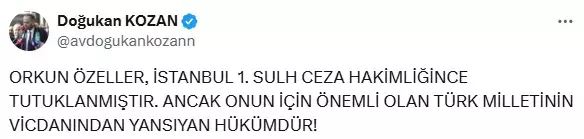 Emekli Albay Orkun Özeller tutuklandı