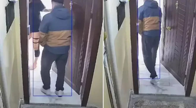 Kadın müşterinin evine girmeye çalışan kurye gözaltına alındı