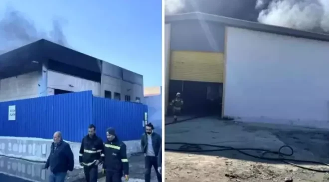 İzmir’de korkutan yangın! Dumanlar gökyüzünü kapladı