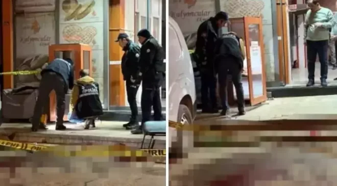 Pide almak için gittiği fırında dehşeti yaşadı